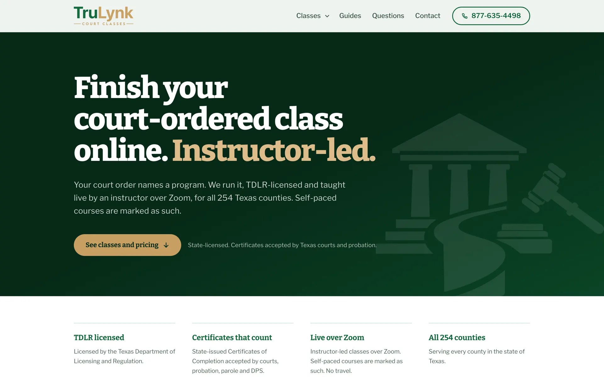 Tru Lynk website